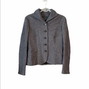 Ralph Lauren Wool Blend Tweed Blazer